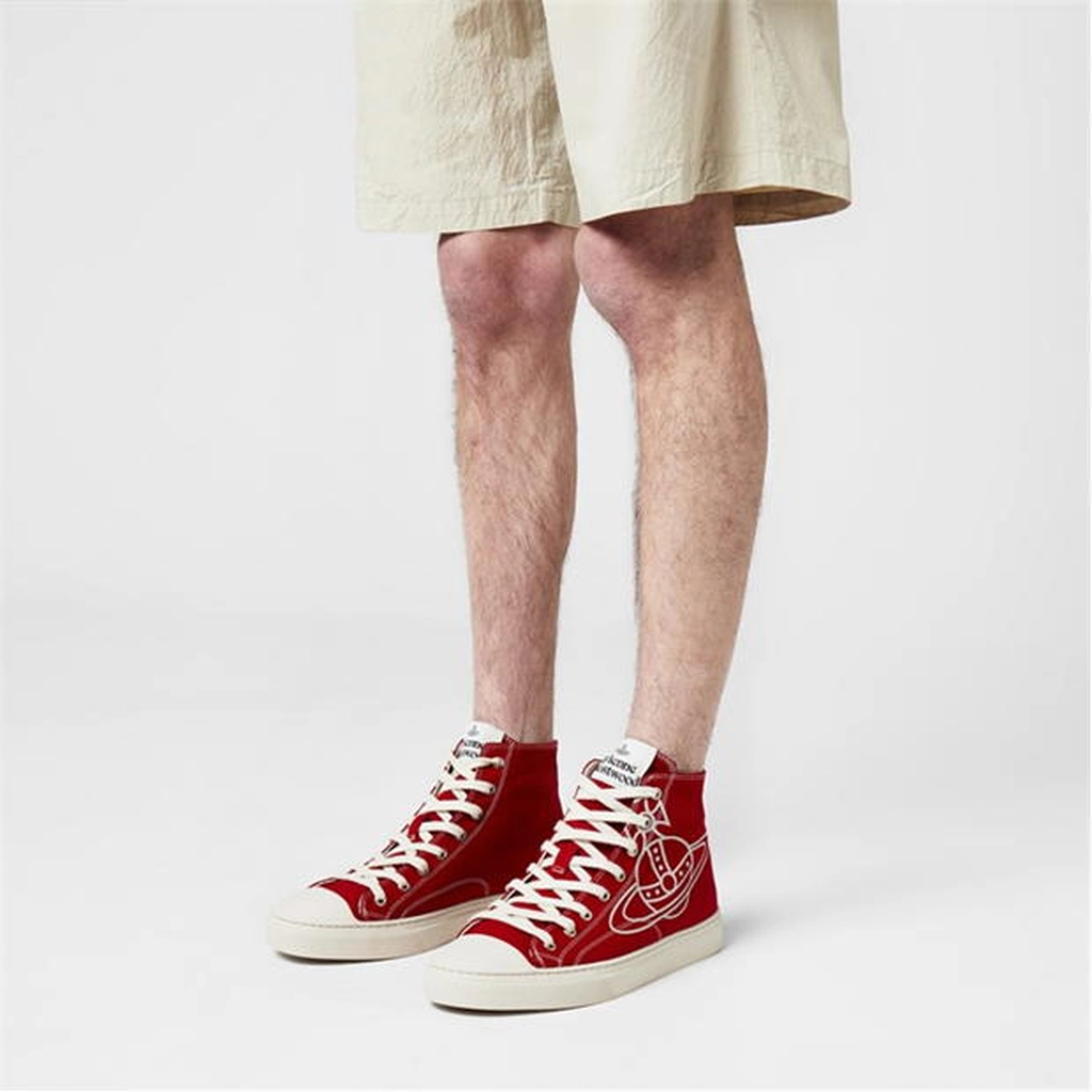Vivienne Westwood Plimsoll Sneakers - Red